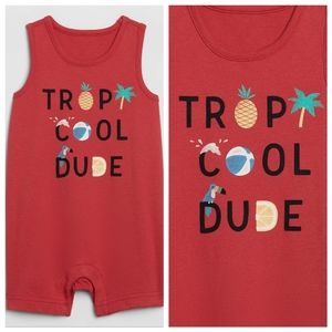 GAP Factory
Baby Print Shorty One-Piece 3-6M NWT